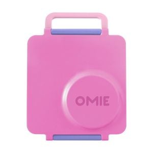 Omie Omiebox Hot & Cold Bento Box Insulated Vacuum Flask Unicorn Pink
