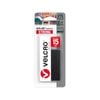 VELCRO 25mm x 7.6cm Black Alfa-Lok Hook And Loop Strips - 4 Sets