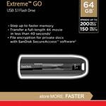 SanDisk Extreme Go 64GB USB 3.1 Flash Drive