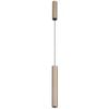 Telbix Verano Industrial Pendant Hanging Lamp Light Aluminium Copper Satin