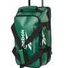 Reebok All Star Cabin 39l Leather Film Soft Shell Trolley Suitcase Luggage Green