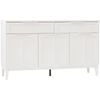 Tenley 2 Drawer 3 Door Sideboard Cabinet White