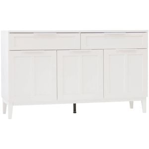 Tenley 2 Drawer 3 Door Sideboard Cabinet White