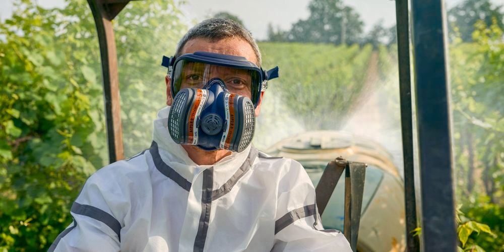 GVS A1P3
  respirator for horticultural spraying 