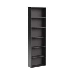 Kaboodle 600-699mm Toasted Clove Customisable Shallow Pantry Open Shelf