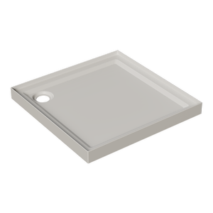 Stein 900 x 900mm White 4-Sided Acrylic Offset Waste Tray 
