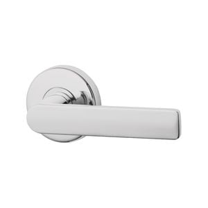 Lockwood 63mm Satin Chrome Brushed Velocity Dummy Lever Half Set