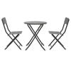Hartman Seville 3pc Bistro Set - Anthracite