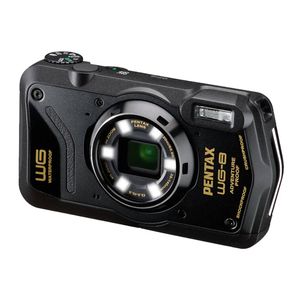 Pentax Wg-8 Waterproof Compact Camera - Black
