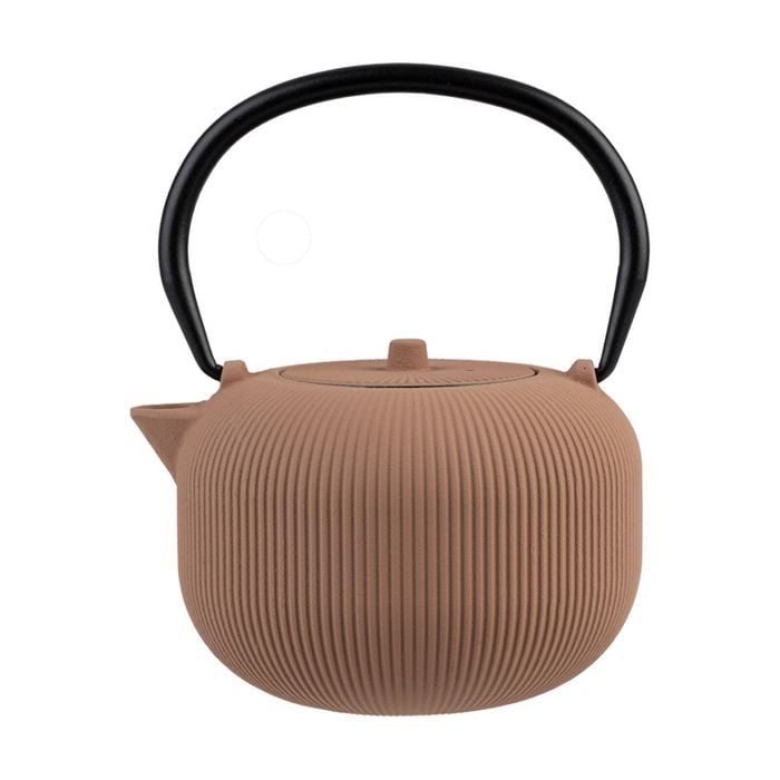 Teaology Cast Iron Teapot W/ Stainless Steel Infuser Serenity Sandstone 700ml