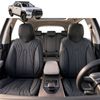 Australian Goose Front Seat Covers for Toyota Hilux Double Cab 2015 - Current (AN110/AN120/AN130) - PU Leather, Black (2pc)