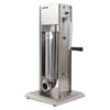 Pronti 5L Stainless Steel Vertical Sausage Meat Filler Stuffer Maker 4 Tubes for Household