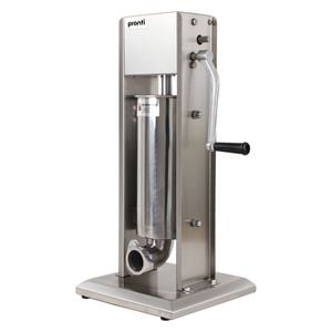 Pronti 5L Stainless Steel Vertical Sausage Meat Filler Stuffer Maker 4 Tubes for Household