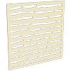 ProtectorAl 300-1200 x 300-1200mm Primrose Slate Unframed Solid Aluminium Decorative Panel
