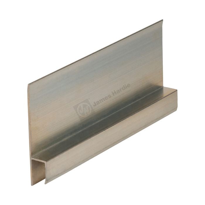 James Hardie 9 x 3000mm Etch Prime Panel Aluminium Horizontal  'H'  Mould