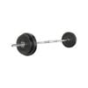 38KG Barbell Weight Set Plates Bar Bench Press 168cm
