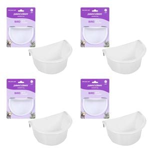 4PK Paws & Claws Bird Feeder 11.5X10.5X6cm
