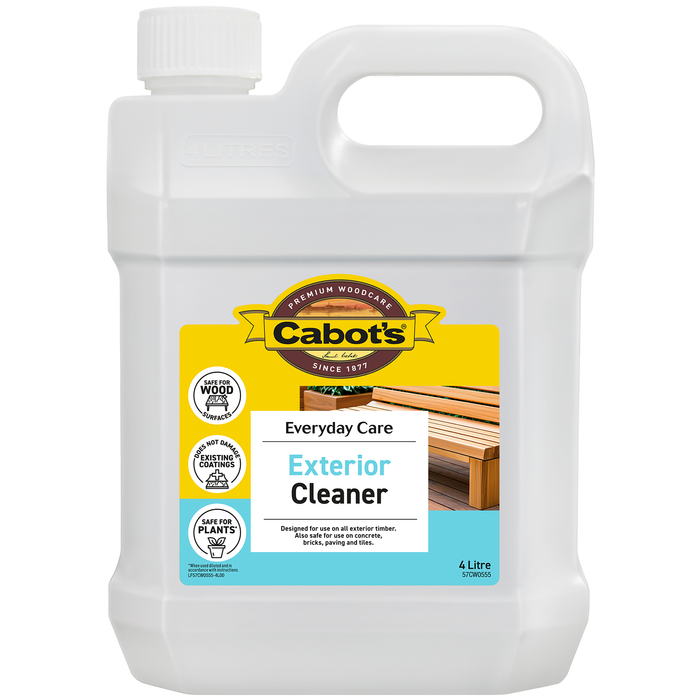Cabot's 4L Exterior Cleaner - 4L