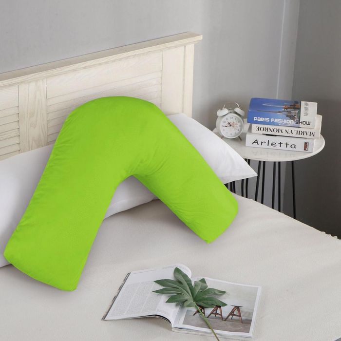Fabric Fantastic 1000TC Premium Ultra Soft V SHAPE Pillowcase - Green