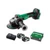 HiKOKI 36V 125mm Grinder with Slide Switch Kit