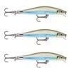 3x Rapala 9cm RipStop Shallow Jerkbait Hard Body Fishing Lure -Moss Back Shiner