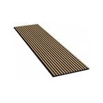 Prempanel 2400 x 600 x 21mm Oak Timber Slat Acoustic Panel