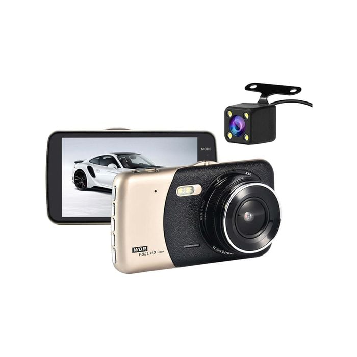 1080P Car Dash Camera Dual Front and Rear Video DVR Recorder Night Vision Kit
