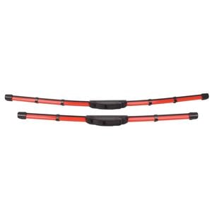 2pcs 24" + 18" Front Aero Wiper Blades U-hook For Mazda 3 Bm Bn 2013-2018