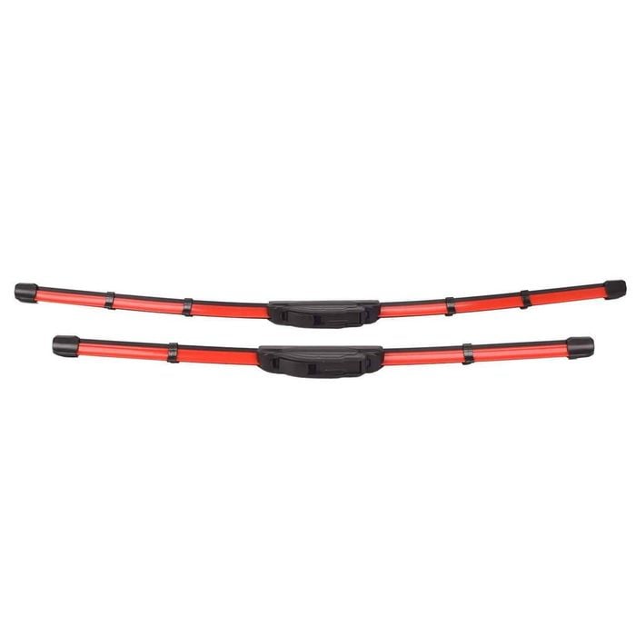2pcs 24" + 18" Front Aero Wiper Blades U-hook For Mazda 3 Bm Bn 2013-2018