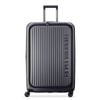Delsey Securitime Zip Top Opening 76cm Large Exp Luggage - Anthracite