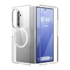 Magnetic Clear Case for Samsung Galaxy Z Fold 7 MagSafe Compatible Magnetic Shockproof Bumper Clear Cover