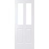 Corinthian 2040 x 820 x 35mm Internal Door Balmoral Primed Glazed Clear Glass BAL4G