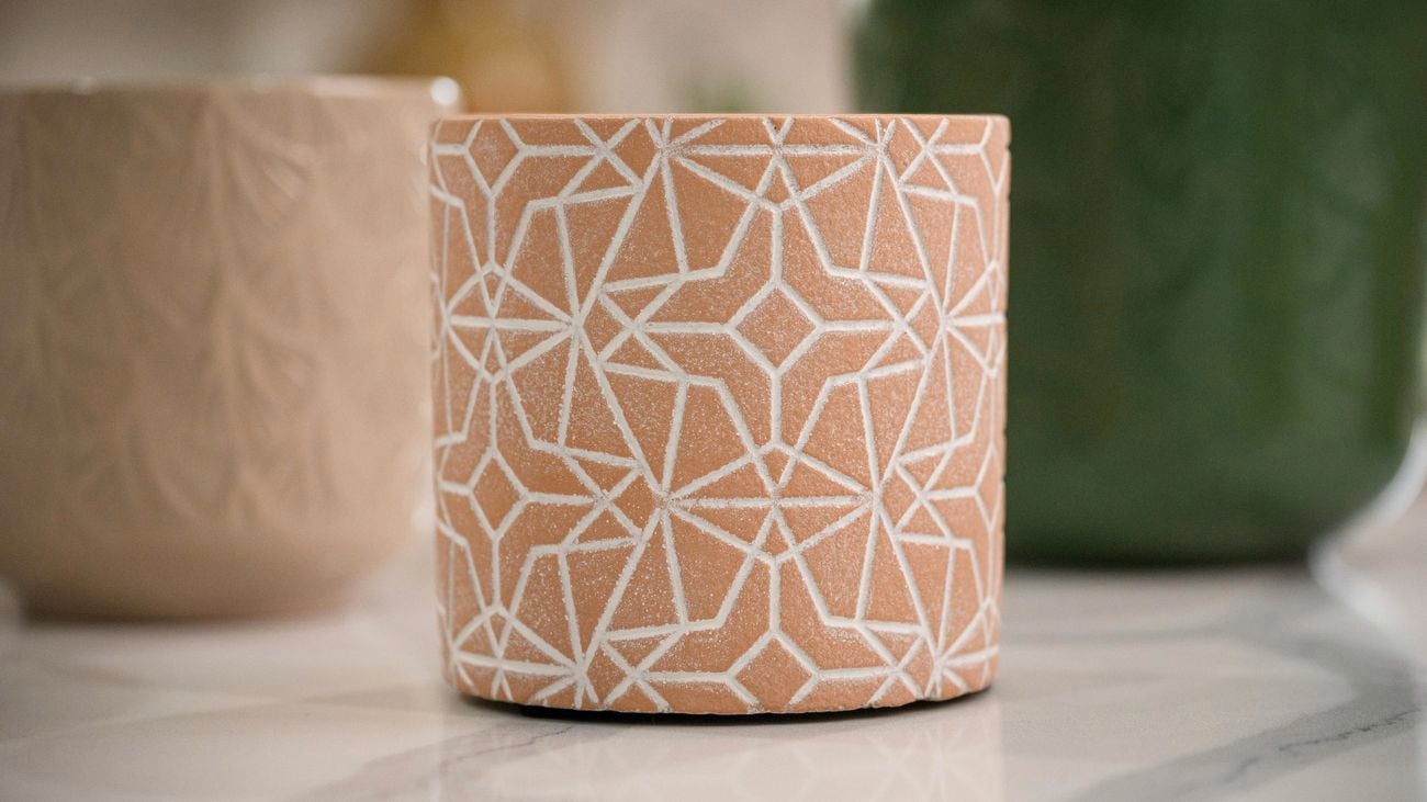 Flexible style with Bunnings' cache pots for indoor plants 