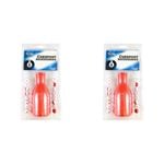 2PK Formula Sports Plastic Kelly Pool Shaker & Marbles - Red