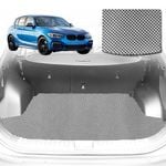 6D Diamond Car Boot Mat for BMW 1 Series 5-Door Hatch (F20)2011-2019-Cargo Mat-Grey-Outback GT