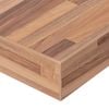 Kaboodle 2400 x 600 x 38mm Square Edge Hickory Maple Benchtop - 2400 x 600mm