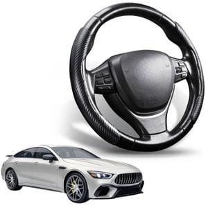 Segmented Steering Wheel Cover for Mercedes-Benz AMG GT 2014 - 2022 4-Door Coupe