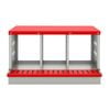 Topet 1x3 Chicken Hen Nesting Box Inside Outside Roll Away Lay Egg Hutch