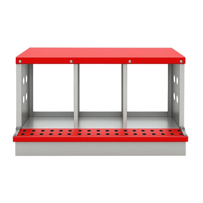 Topet 1x3 Chicken Hen Nesting Box Inside Outside Roll Away Lay Egg Hutch