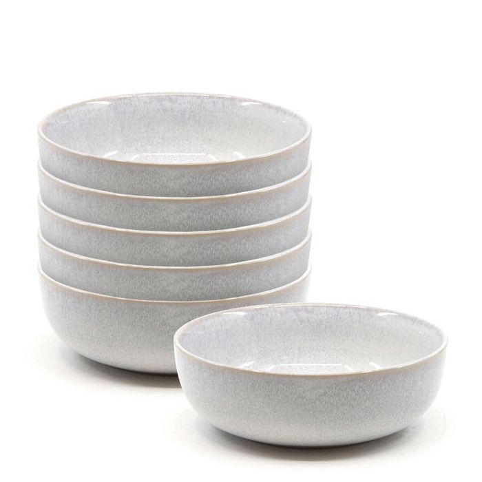 Salt & Pepper Relic Pasta Bowls 18 x 6cm - Set of 6 - Mist