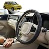 Australian Goose Steering Wheel Cover for Suzuki Ignis 2001 - 2016 Circle Black