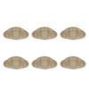 6PK EcoSouLife Rice Husk Little People Reusable/Biodegradable Feeding Baby Plate