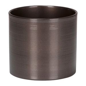 Scheurich 23 x 21cm Grey Indoor Glazed Pot
