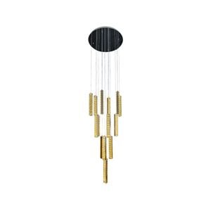 15 Light Pendant Light - Delessi Trechizio - Chrome