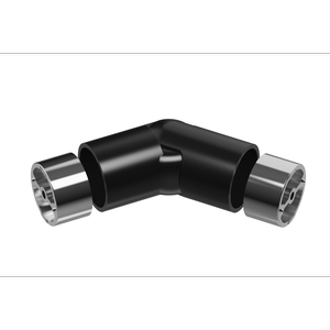 Porta 43mm Black Matte Handrail Bend Adjustment