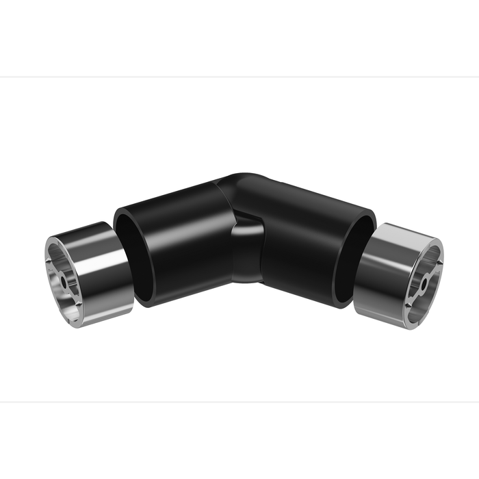 Porta 43mm Black Matte Handrail Bend Adjustment