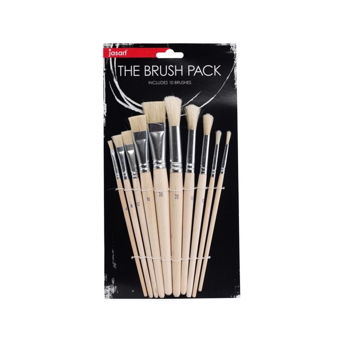 Jasart 10 Piece The Brush Pack