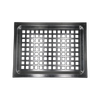 Builders Edge 255 x 200mm Galvanised Flat Faced Brick Vent