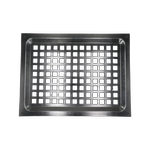 Builders Edge 255 x 200mm Galvanised Flat Faced Brick Vent