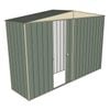 Build-a-Shed 3.0 x 0.8 x 2.3m Gable No Side Doors Shed - Green